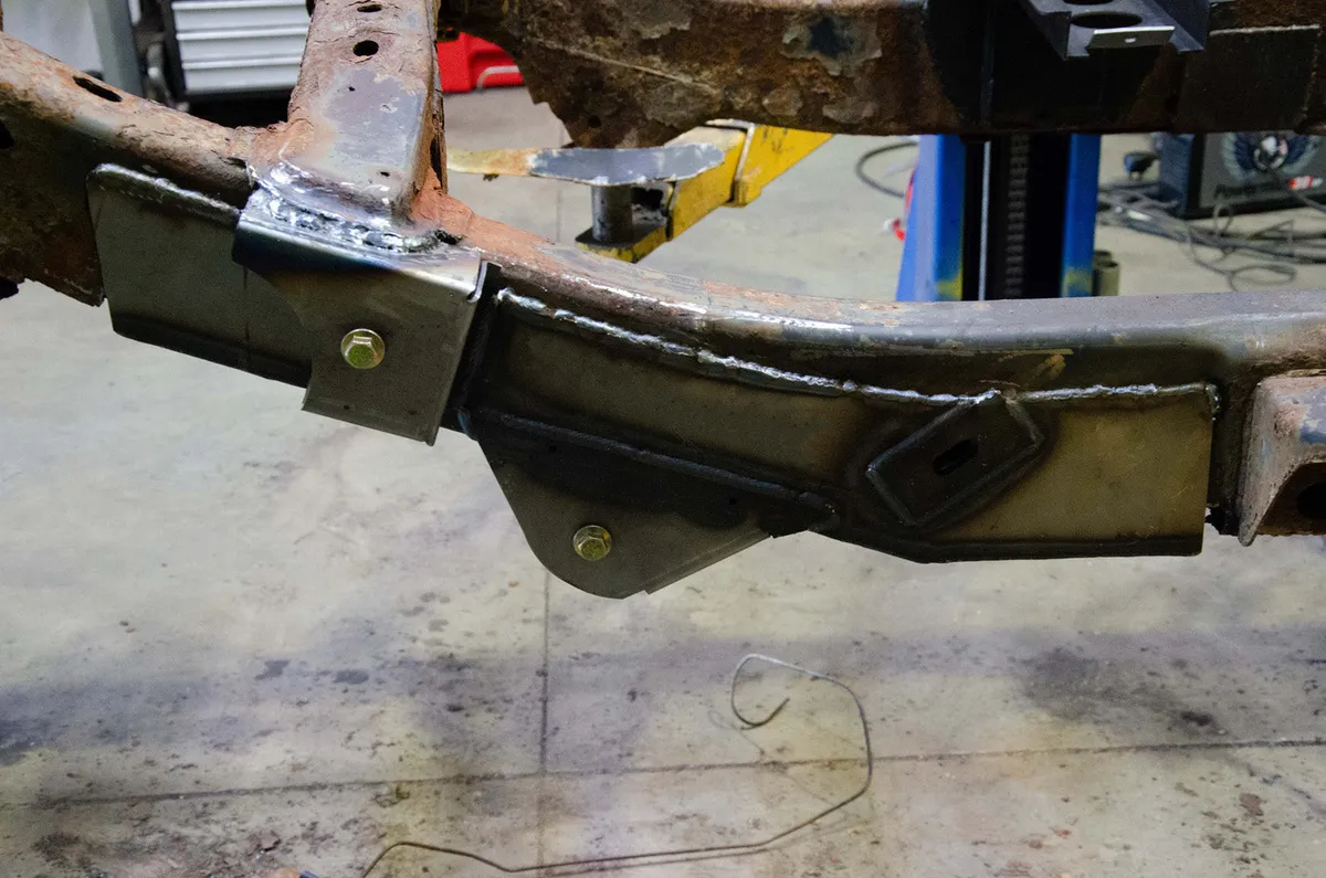 Rust Buster 2002-2009 Chevy Trailblazer Gmc Envoy / 2002-2004 Oldsmobile Bravada / 2002-2007 Buick Rainier / 2003-2007 Isuzu Ascender / 2005-2009 Saab 9-7x - Mid Frame Section Right Side Rb7526r product image