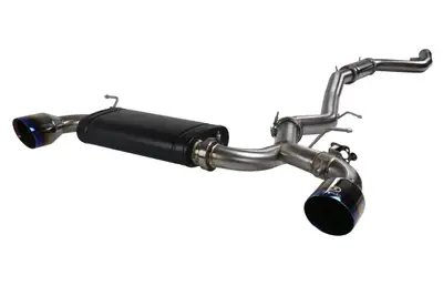 aFe Power Takeda 3 IN to 2-12 IN 304 Stainless Steel Cat-Back Exhaust System wPolish Tip Toyota Supra MK5 2020 L6-3.0L