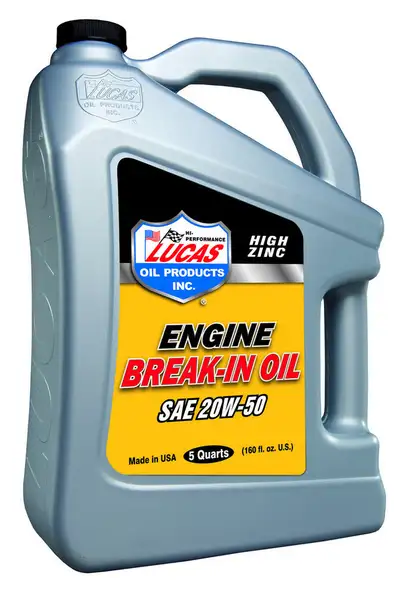 Lucas Oil Products Lucas Oil Products 10636 SAE 20W-50 Break-in Oil