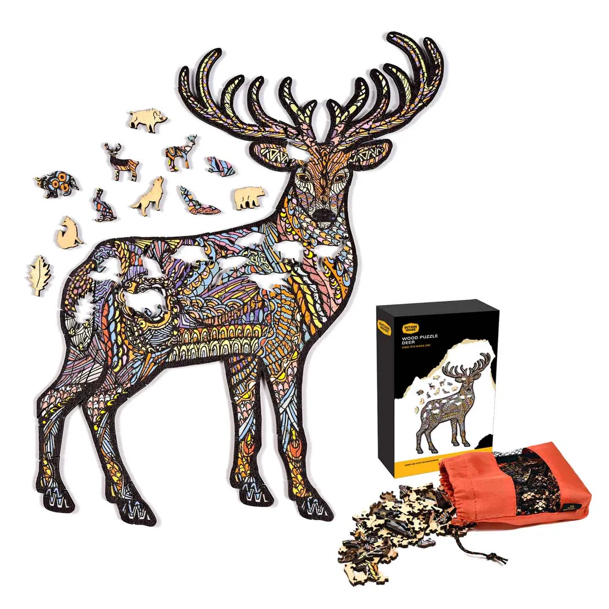 Whitetail Deer Wood Puzzle product image