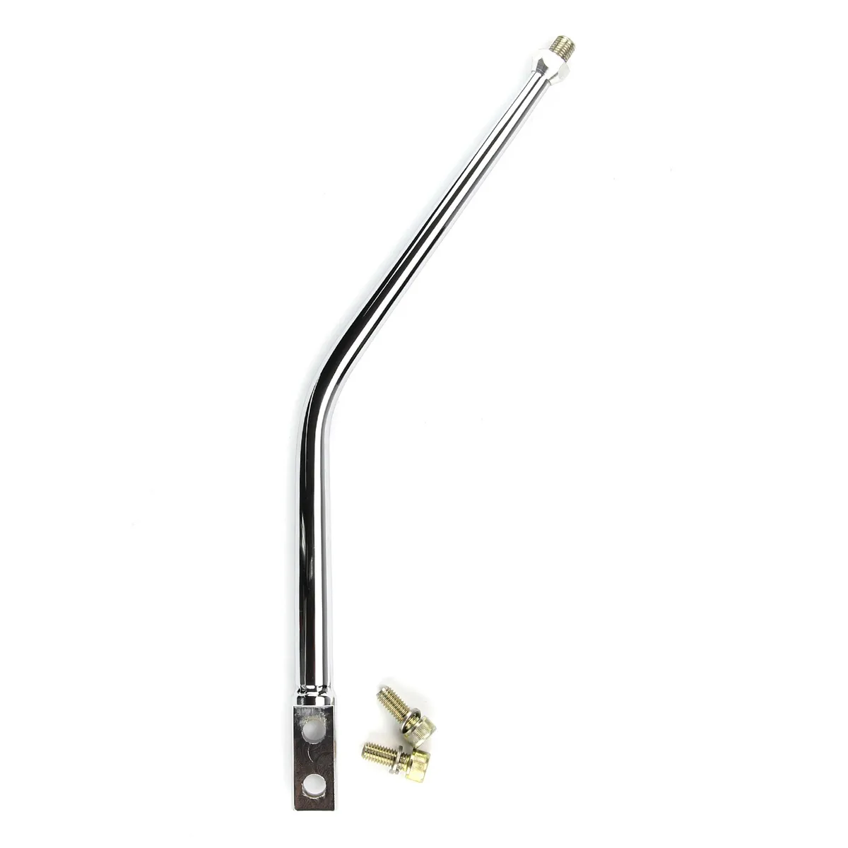 Manual Transmission Shifter Lever; Chrome Finish; Fits w/Tremec/Borg Warner T5/T45/T56; Incl. 8 mm Socket Head Cap Screws; 12 in.; product image