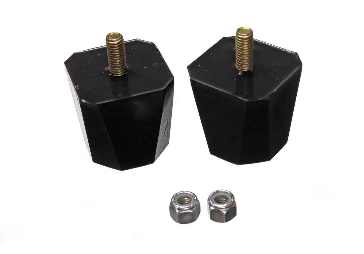 Energy Suspension Universal Bump Stop Setblkperformance Polyurethanesquare Tapered2/Set