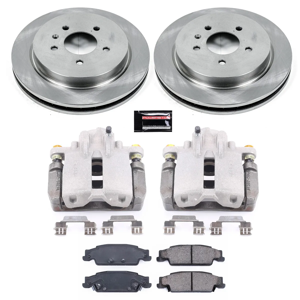Z17 Direct Replacement Kit: Rotors; Ceramic Pads; Calipers product image