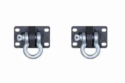Fishbone Offroad Barracuda D-Ring Mount Pair 07-18 Jeep Wrangler, 18-Present Jeep Wrangler, 18-Present Jeep Gladiator JT Fishbone Offroad