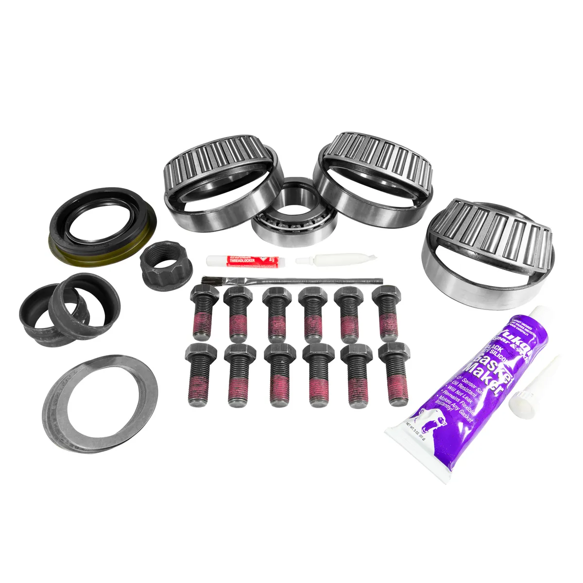 Master Overhaul Kit For 2014 & up Aam 11.5 Inch & 11.8 Inch Aam 11.5 Inch & 11.8 Inch W/12 Bolt R/G Master Bearing Kit 2014+ RAM 3500 (2.00 Inch Head Bearing 4.29 Inch od Seal) Yukon Gear product image