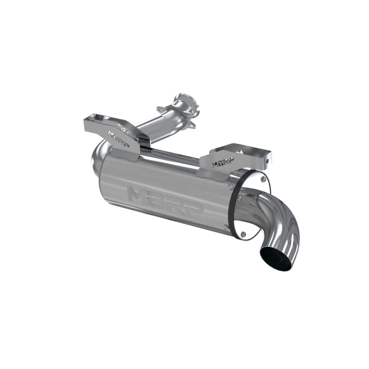 14-22 Cfmoto Zforce 800 (Z8/ Z8ex/ 800/ 800ex) 5 Inch Single Slip-On Muffler Assembly Performance Series Mbrp product image