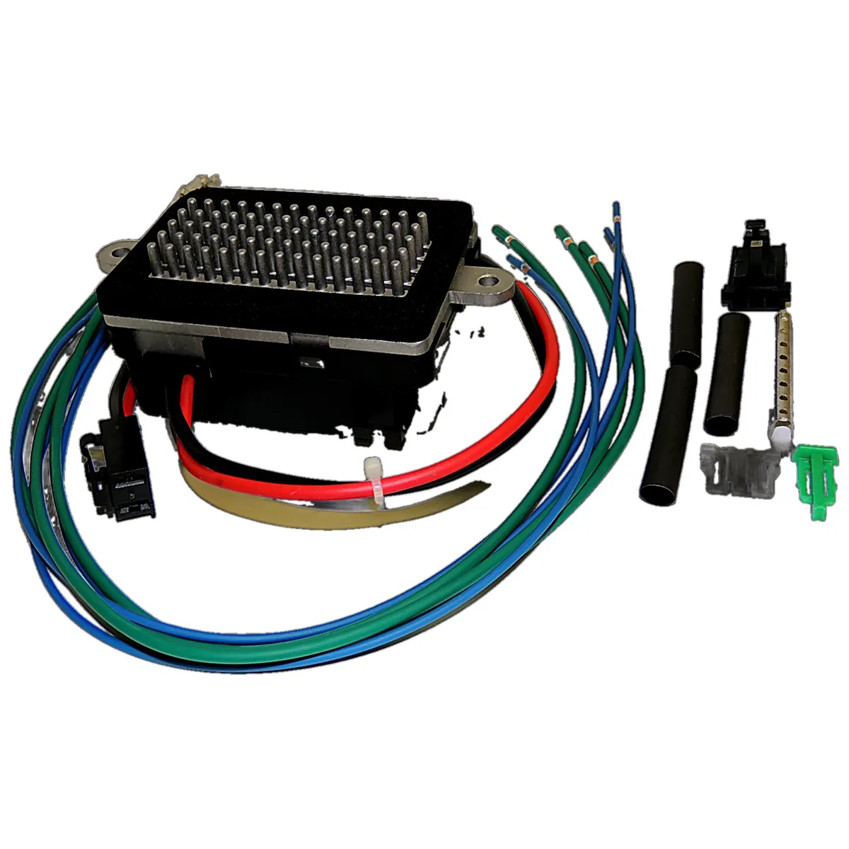 1999-2001 Grand Cherokee WJ WJ (US) model w/ auto temperature control; Kit includes: 5012699AA Blower Motor Resistor and Wiring Harness Repair Kit. 2001-2001 Grand Cherokee WG WG (Europe) model w/ auto temperature control; Kit includes: 5012699AA Blower product image