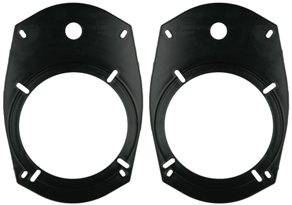 Metra Electronics Universal Speaker Adapter Plates; Allows Installation Of 5.25 in. Or 6.5 in. Speaker And 0.75 in. To 2 in. Tweeter In 6 in. x 9 in. Speaker Location;