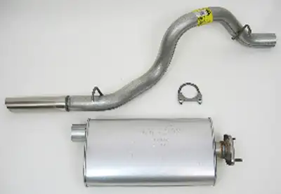 Dynomax 00-06 Jeep Wrangler 4.0L Cat Back Exhaust Kit