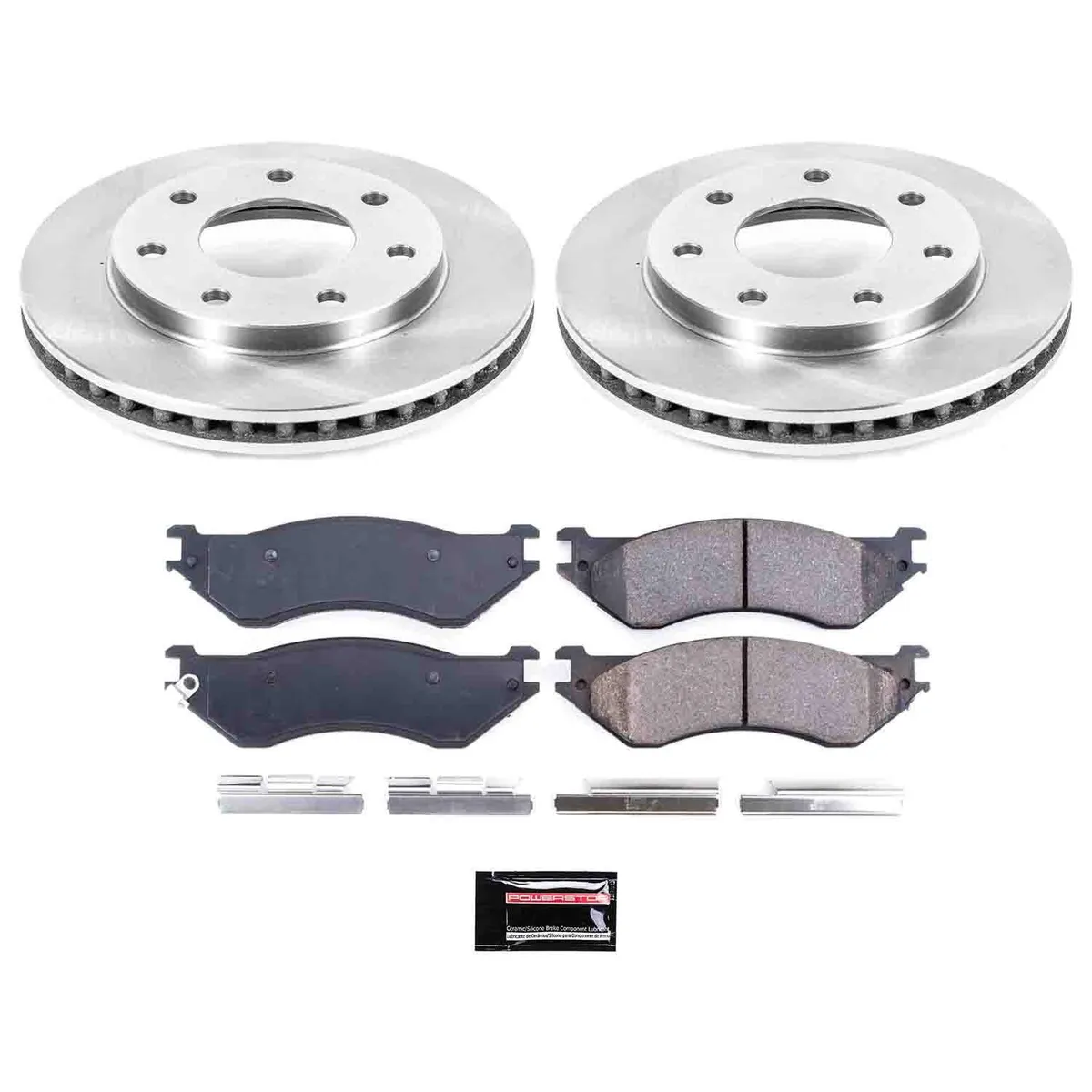 Autospecialty Brake Kit Front 2000-2004 Ford F-150 Pickup 4WD 1997-1999 Ford F-250 Pickup 4WD product image