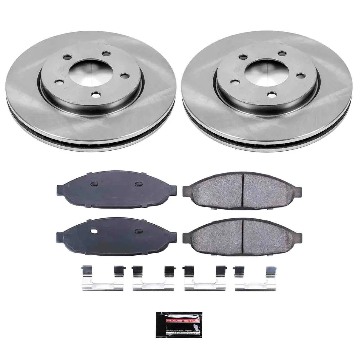 Z17 Direct Replacement Kit: Rotors; Ceramic Pads W/Hardware product image
