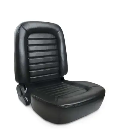 Scat Cranks Classic W/O Headrest Low Back Black Vinyl Left