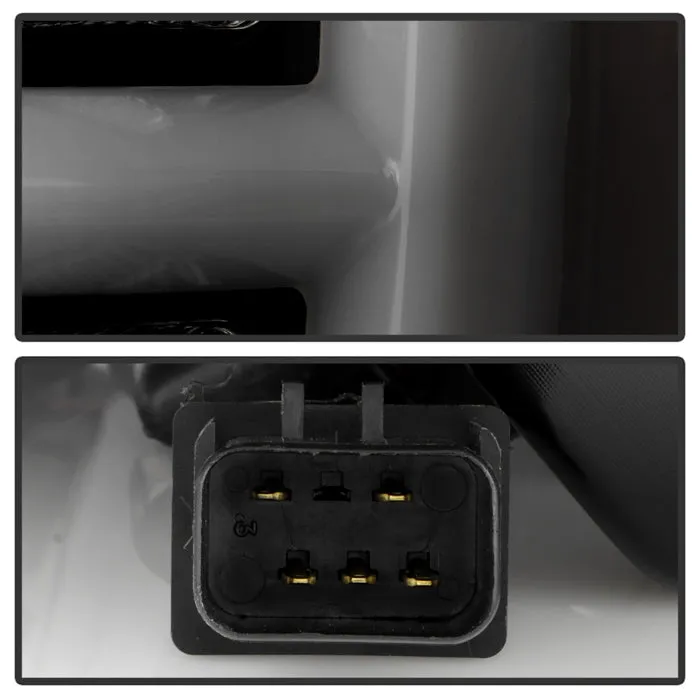 ( Spyder ) Jeep Grand Cherokee 99-04 Light Bar LED Tail Lights Version 3 - Black Smoke product image