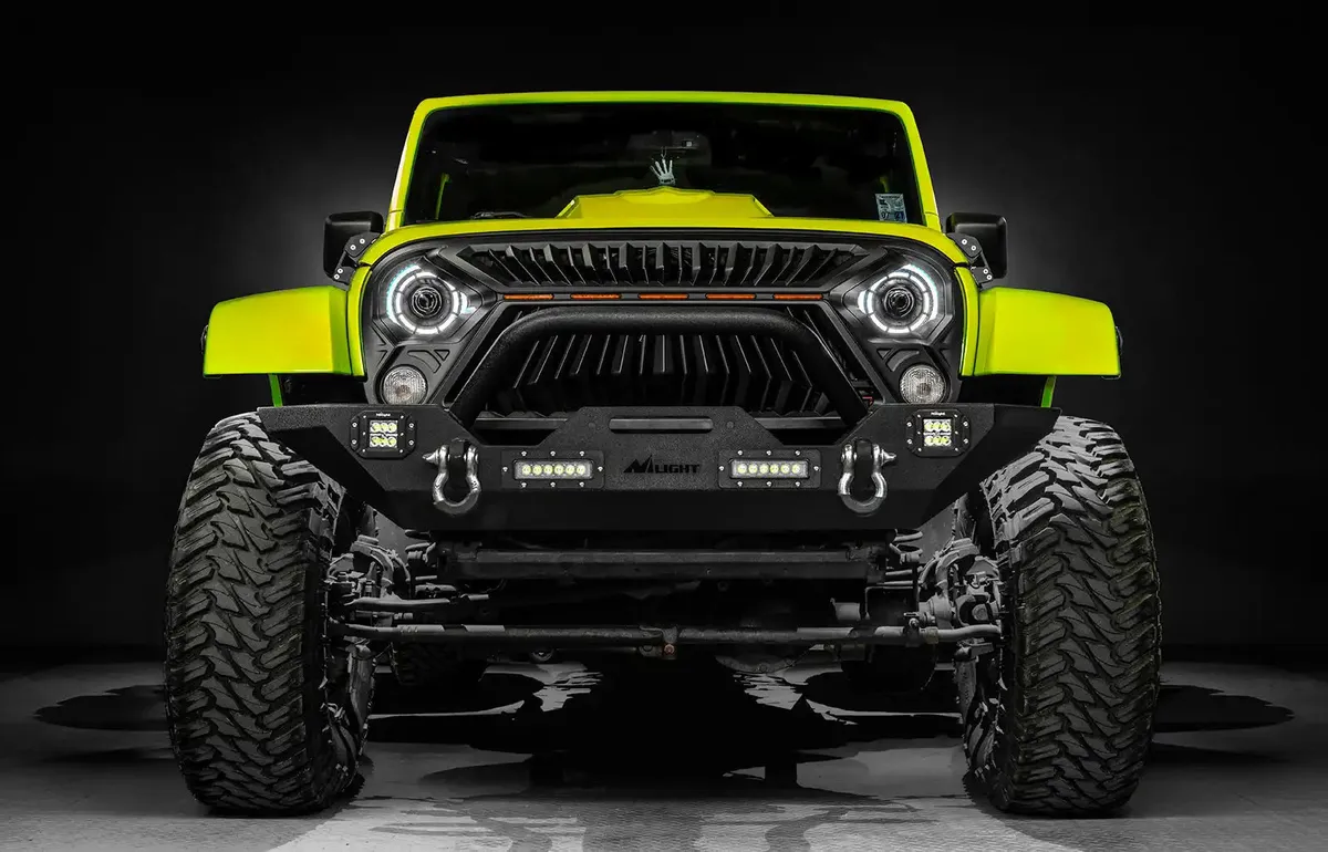 Oracle Oculus 7" ColorSHIFT Bi-LED Projector Headlights for Jeep JK product image