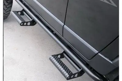 N-Fab 0718 Wrangler 4 Door Rkr Step System Textured Black