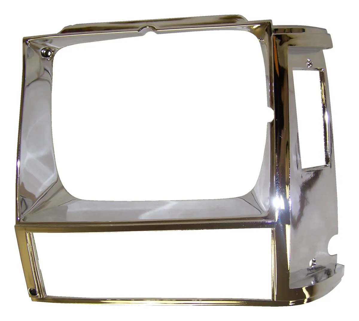 1984-1990 Cherokee XJ Left side; Chrome bezel 1984-1990 Comanche MJ Left side; Chrome bezel product image