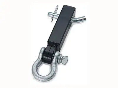 Warn Receiver Shackle Bracket for 1-1/4-Inch Receiver