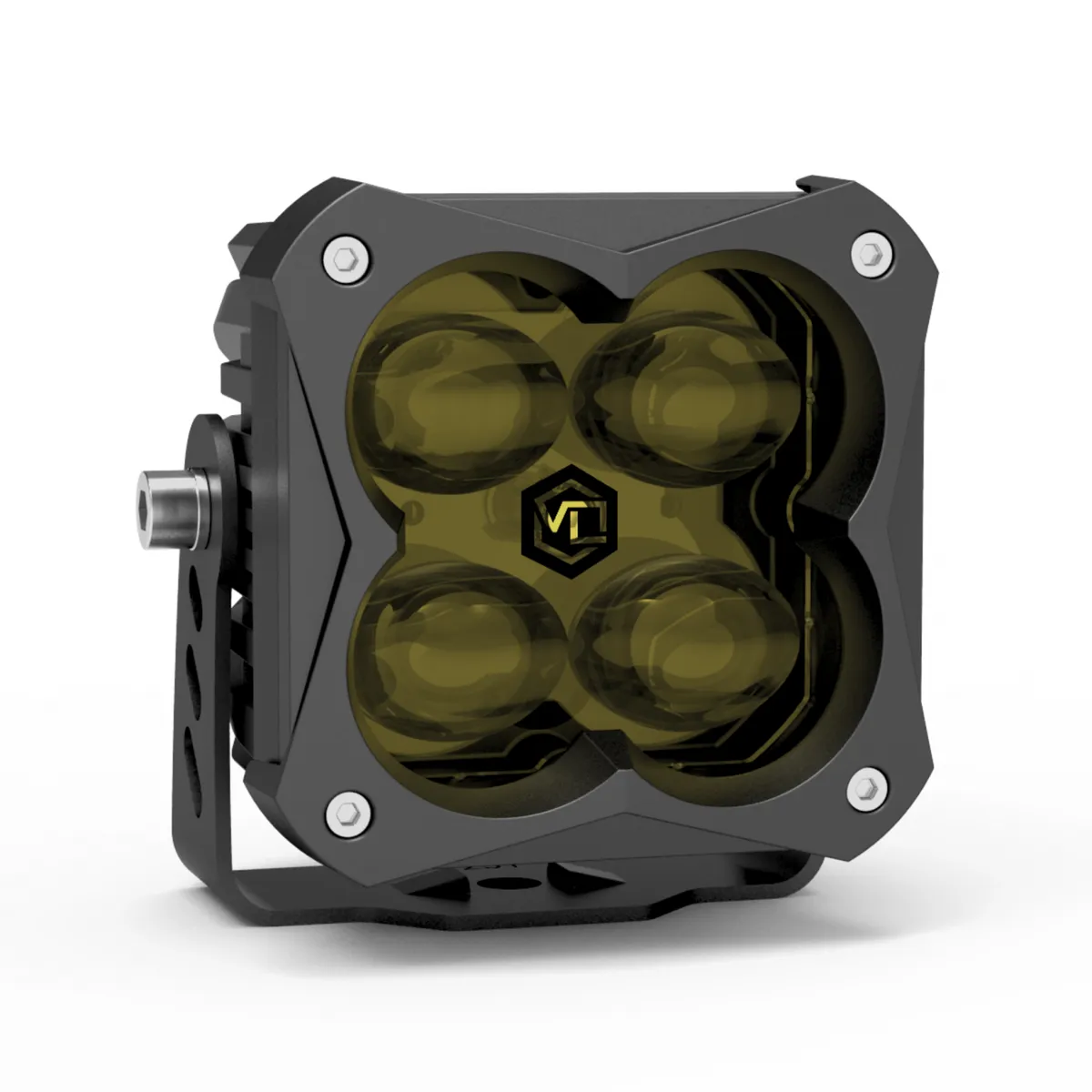 FNG 3 RR SAE 3 Inch Backlit Fog Light Pods Yellow Dot/SAE Pair Vivid Lumen product image