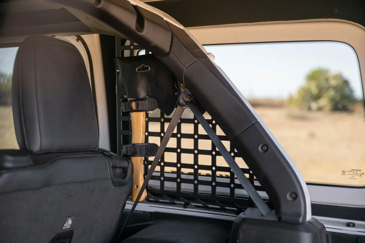 2018-2025 Jeep Wrangler 4-Door DV8 Offroad Rear Window Pocketed Molle Panels product image