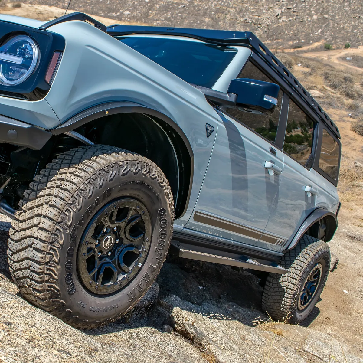 2021-2026 Ford Bronco Steel Fender Flares Kit w/ Marker Lights product image