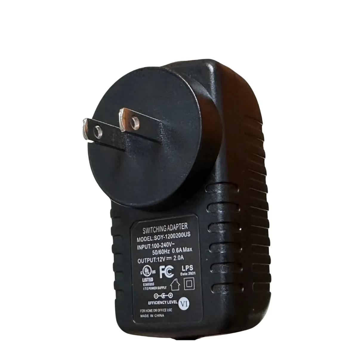 Power Converter For AHDS Wireless Monitor; 110 Volt To 12 Volt; 3 AMP; product image