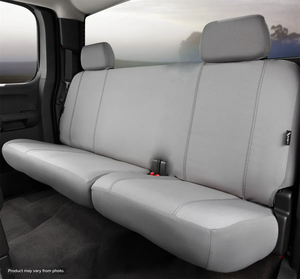 FIA SP85-2 GRAY SP80 Series - Seat Protector Polyester Custom Fit Rear Seat Cover - Gray product image