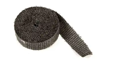 Design Engineering DEI 10120 Black Glass Fiber Exhaust Wrap 1 x 15' 010120