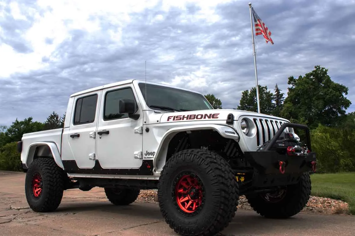 Gladiator Scale Armor 2018-Present Jeep Gladiator JT Fishbone Offroad product image