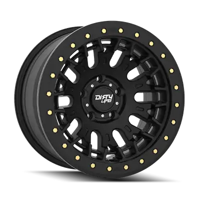 DIRTY LIFE The Wheel Group Dirty Life Dt-3 9317 Satin Black 17x9 6-139.7 -12mm 106mm 9317-7983mb