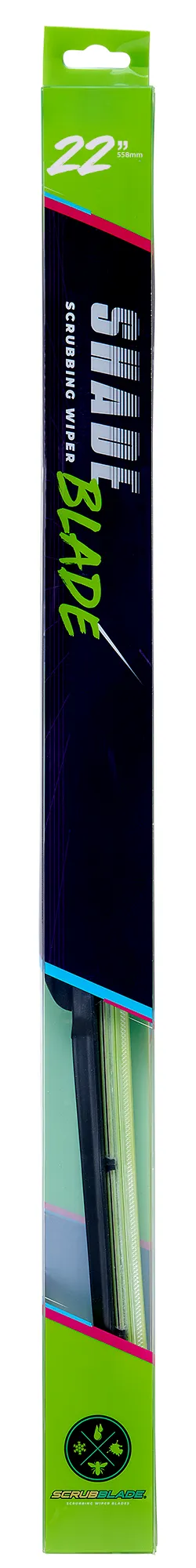 Scrubblade - 22 550mm Green Silicone Shadeblade Wiper Blade - CBG2200 product image