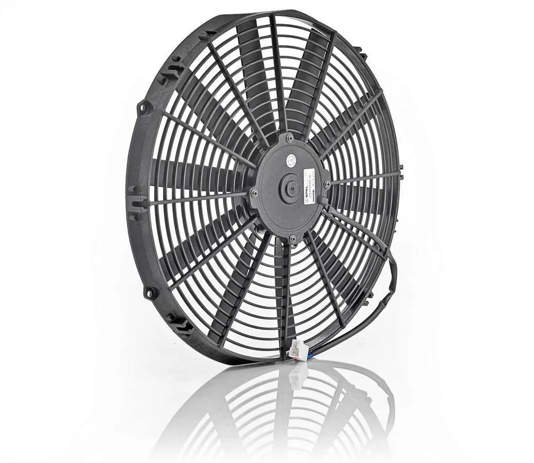 Be Cool 16 Inch Electric Puller Fan Euro Black Thin Line Be Cool Radiator