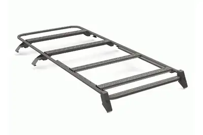 ZROADZ Off Road Products Zroadz Roof Rack Kit - 8 3 Inch Zroadz LED Pods 6 White 2 Amber, 30 Inch Straight Single Row Lightbar, Wiring Harness - Bronco 2021+ 4Dr