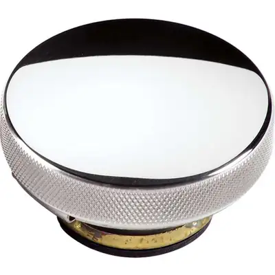 Billet Specialties Polished Radiator Cap Plain 16lb.