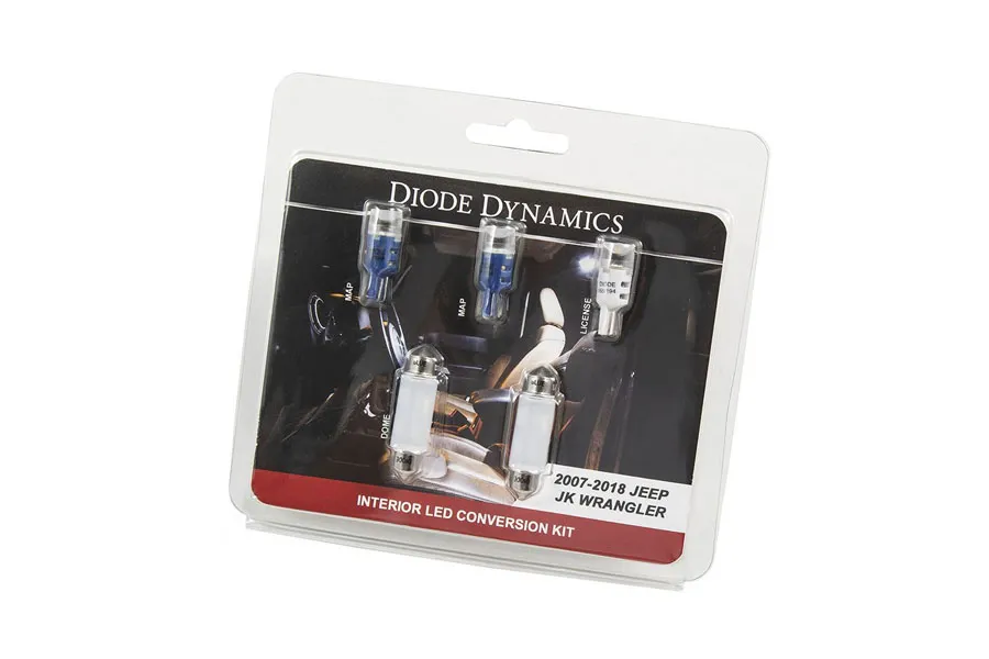 Diode Dynamics Diode Dynamics Interior LED Conversion Kit, Stage 1 - Blue - JK