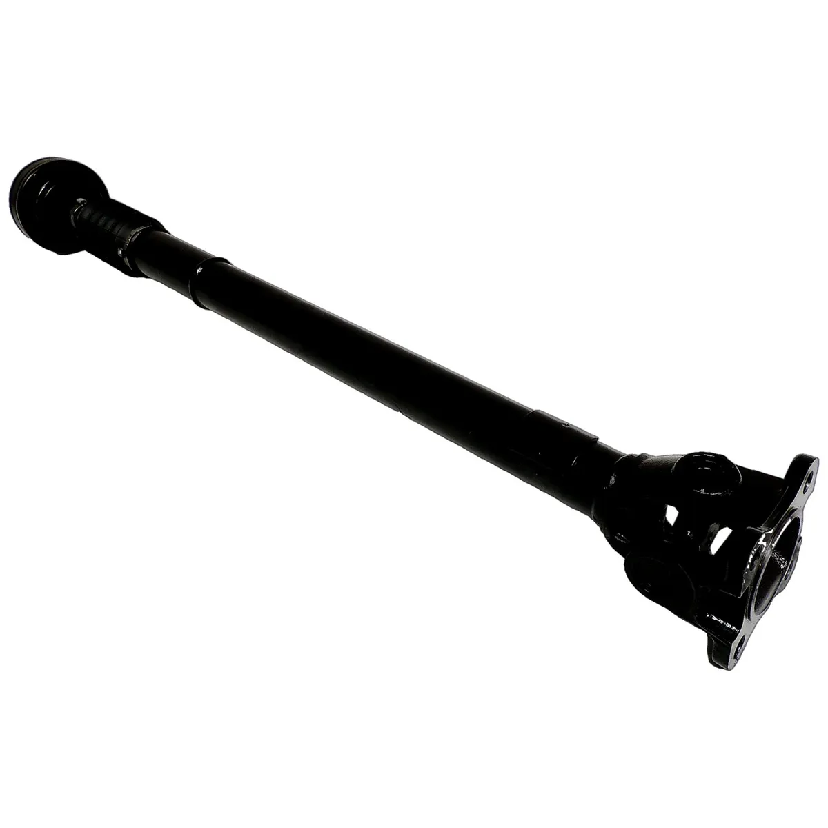 Black Drive Shaft Front Drive Shaft;cv Joint at Transfer Case End;flanged U-Joint at Axle End;collapsed Length: 30";extended Length: 33" product image
