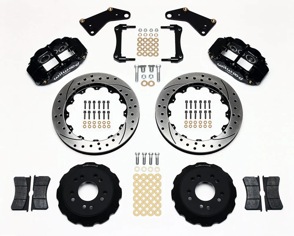 1965 - 1982 Chevrolet Forged Narrow Superlite 6R Big Brake Front Brake Kit (Hat) - 140-10616 product image