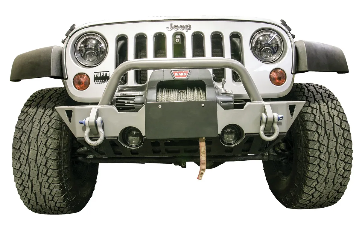 Flip-Up License Plate Holder; Black; For Use w/Hawse Winch Fairlead; product image
