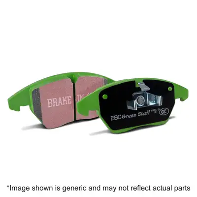 EBC Brakes 6000 Series Greenstuff Truck/SUV Brakes Disc Pads; FMSI Pad No. D2169; Vented; 6 Bolt Holes; 375mm Dia.; 53.4mm Height; 22mm Thick; 78.4mm Center Hole Dia.;