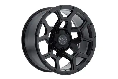 Black Rhino Wheels Black Rhino Overland Wheel, 17x9.5 5x5 - Matte Black - JT/JL/JK