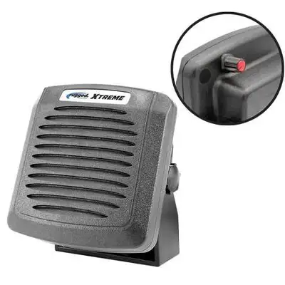 Rugged Radios Rugged Radios Xtreme Waterproof Speaker w/ 15W Amplifier, Power and Volume Control