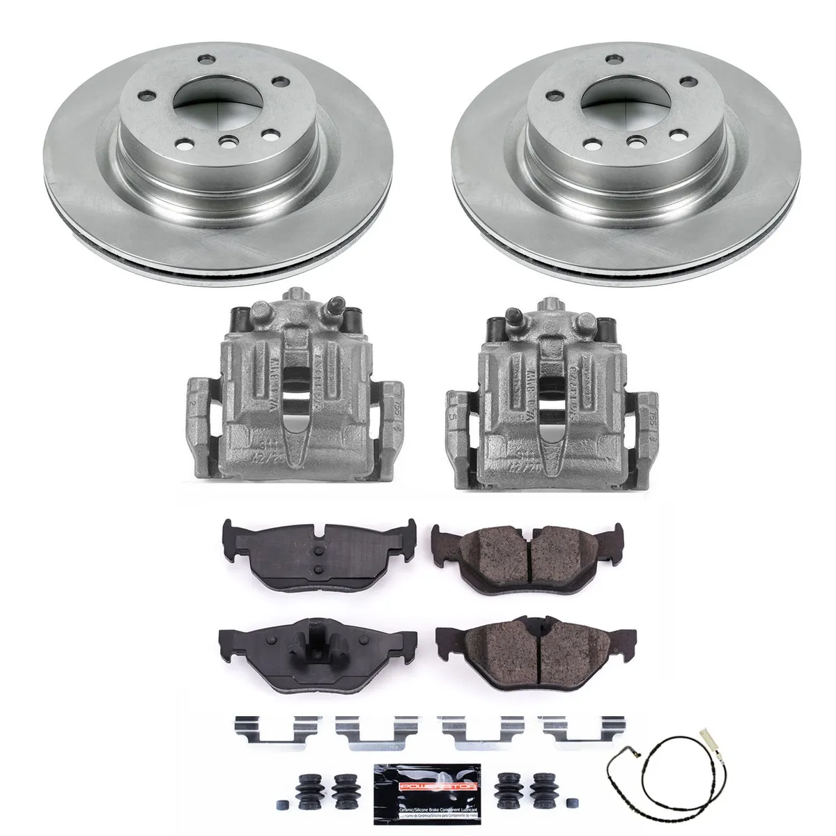 Z17 Direct Replacement Kit: Rotors; Ceramic Pads; Pad Sensors; Calipers product image
