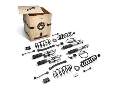 Mopar 77072395AH - Lift Kit, two-inch lift, Jeep Wrangler four-door 3.6L with BILSTEIN Reservoir Shocks Jeep Wrangler 2018 2024