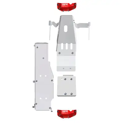 Asfir 4x4 Jeep Wrangler JL Skid Plate Kit (5 Pcs) SWB | 3.6L | 2021-2025