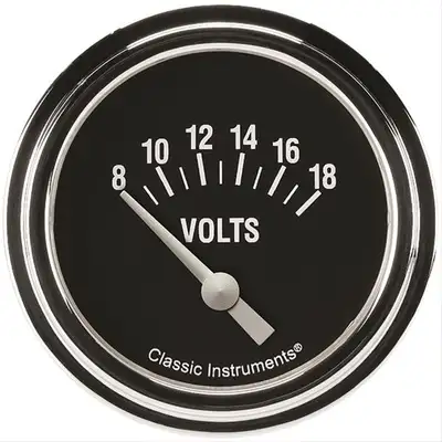 Classic Instruments Classic Instruments Hot Rod 2 5/8in Volt Short Sweep