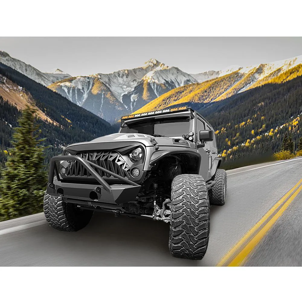 American Modified Amjpaa00106 Shark Grille - Matte Black product image
