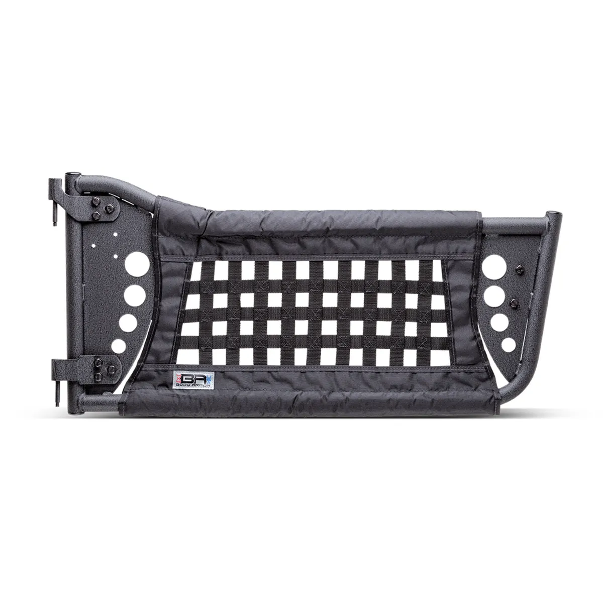 Trail Doors; Gen III; Pair; Front; Steel; Nylon Webbing Included; Textured Black Powder Coat; product image
