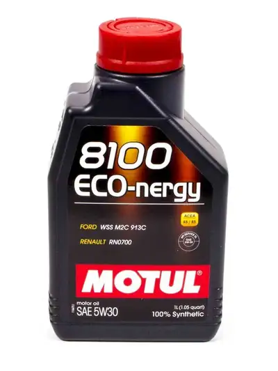 Motul Motul 8100 ECO-NERGY, 5W-30, 100% Synthetic Engine Oil, 1L