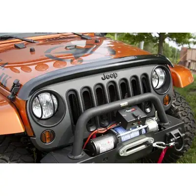Rugged Ridge Rugged Ridge Wraparound Bug Deflector Smoke - JK