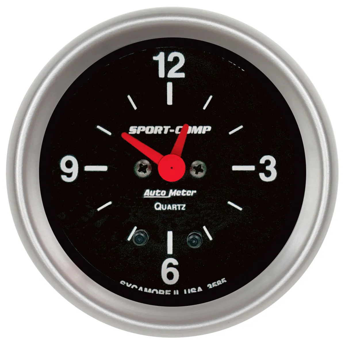 Gauge, Clock, 2 5/8", 12Hr, Analog, Sport-Comp product image