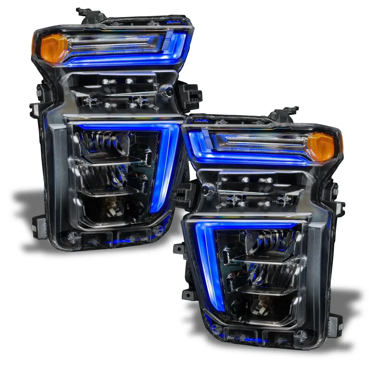 Oracle Lighting 2020-2021 Chevrolet Silverado HD 2500 3500 Colorshift Rgb+w Headlight DRL Upgrade Kit product image